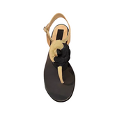 Flower Flip Flop Flat Sandals